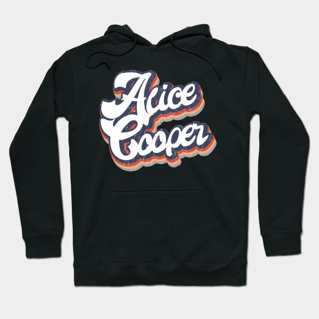 KakeanKerjoOffisial VintageColorAlice Cooper Hoodie by KakeanKerjoOffisial